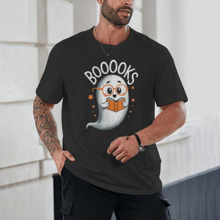 Cute Ghost Book Reading Halloween Teacher Unisex T-Shirt, novelty gifts, funny gifts Cute Ghost Book Reading Halloween Teacher Unisex T-Shirt, novelty gifts, funny gifts