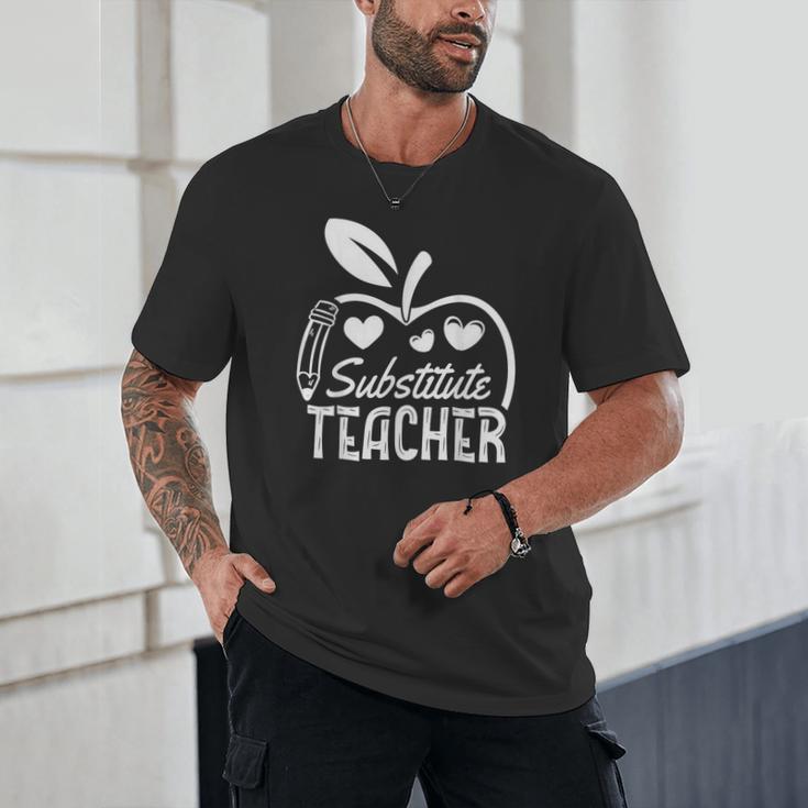 Cute Substitute Teacher Appreciation Men Women Unisex T-Shirt, novelty gifts, funny gifts