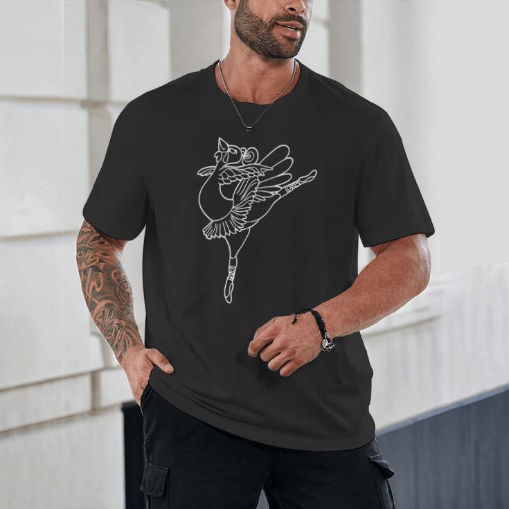 Dancing Turkey Happy Thanksgiving Day Ballet Dance Teacher Unisex T-Shirt, novelty gifts, funny gifts