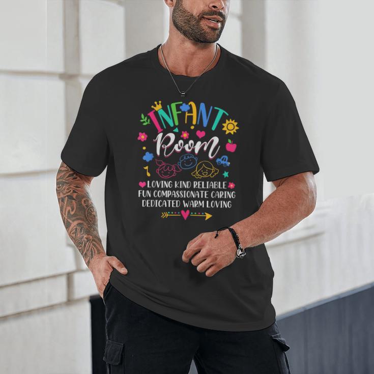 Daycare Provider Loving Kind Reliable Infant Room Teacher Unisex T-Shirt, novelty gifts, funny gifts Daycare Provider Loving Kind Reliable Infant Room Teacher Unisex T-Shirt, novelty gifts, funny gifts