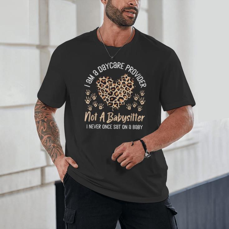 Daycare Provider Teacher Childcare Worker Leopard Heart Fun Unisex T-Shirt, novelty gifts, funny gifts Daycare Provider Teacher Childcare Worker Leopard Heart Fun Unisex T-Shirt, novelty gifts, funny gifts