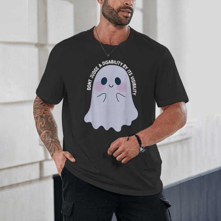 Dont Judge a Disability By Its Visibility Teacher Unisex T-Shirt, novelty gifts, funny gifts
