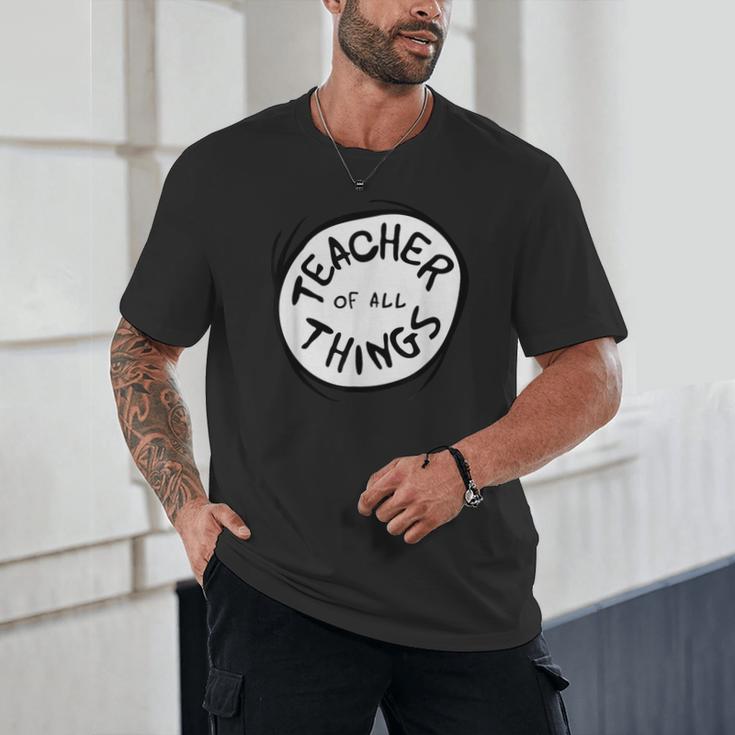 Dr Seuss Teacher Of All Things Red Emblem Unisex T-Shirt, novelty gifts, funny gifts Dr Seuss Teacher Of All Things Red Emblem Unisex T-Shirt, novelty gifts, funny gifts