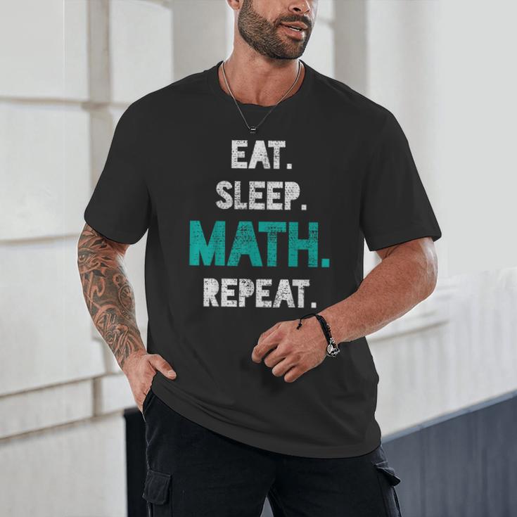Eat Sleep Math Repeat Math Teacher Men Women Girls Kids Unisex T-Shirt, novelty gifts, funny gifts Eat Sleep Math Repeat Math Teacher Men Women Girls Kids Unisex T-Shirt, novelty gifts, funny gifts