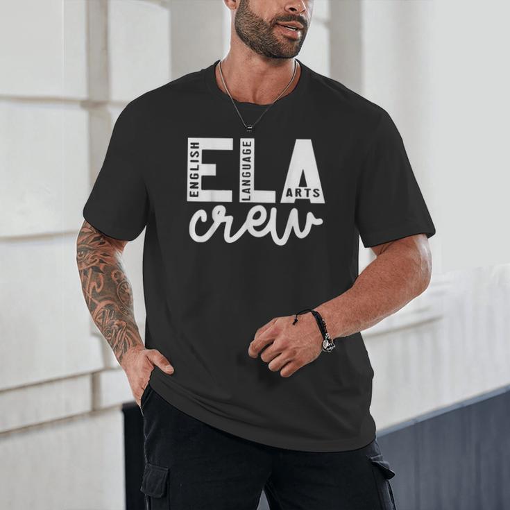 English Language Art Teacher Crew ELA Squad English Teacher Unisex T-Shirt, novelty gifts, funny gifts English Language Art Teacher Crew ELA Squad English Teacher Unisex T-Shirt, novelty gifts, funny gifts
