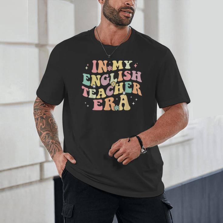 In My English Teacher Era Retro Back To School Literature Men Women Unisex T-Shirt, novelty gifts, funny gifts