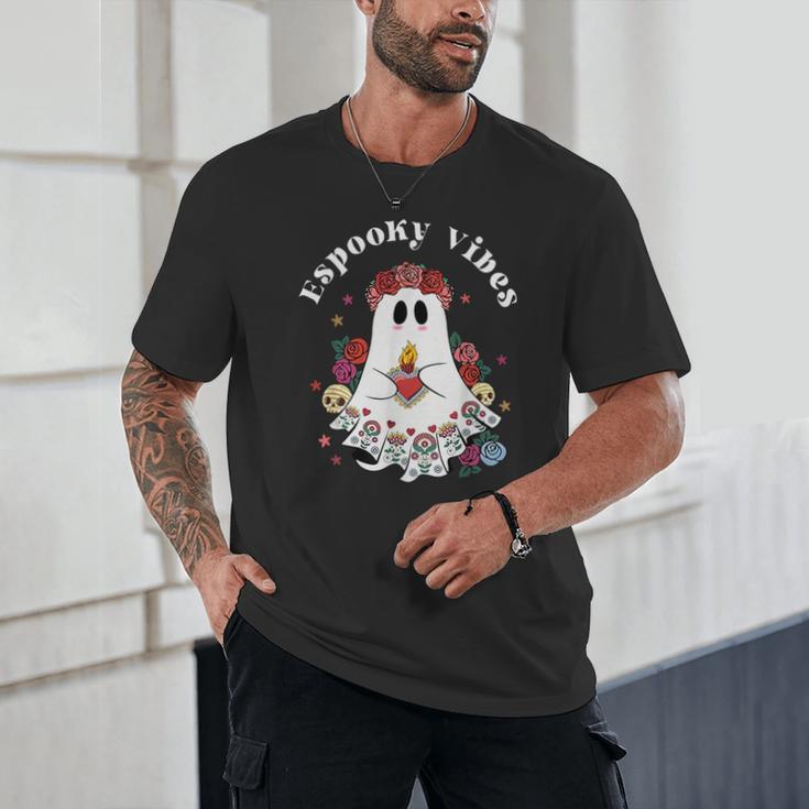 Espooky Vibes Maestra Halloween Spanish Mexican Teacher Unisex T-Shirt, novelty gifts, funny gifts Espooky Vibes Maestra Halloween Spanish Mexican Teacher Unisex T-Shirt, novelty gifts, funny gifts