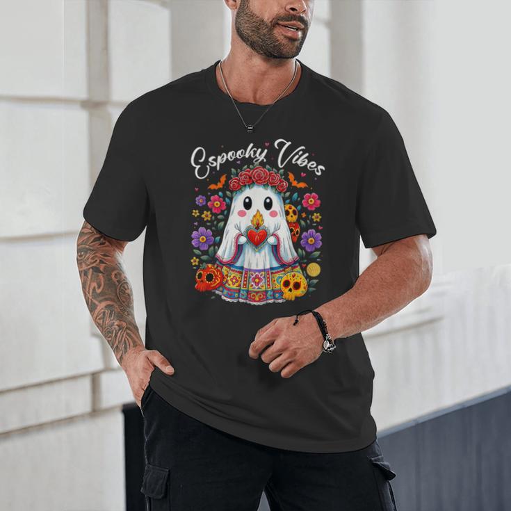 Espooky Vibes Maestra Halloween Spanish Mexican Teacher Unisex T-Shirt, novelty gifts, funny gifts Espooky Vibes Maestra Halloween Spanish Mexican Teacher Unisex T-Shirt, novelty gifts, funny gifts