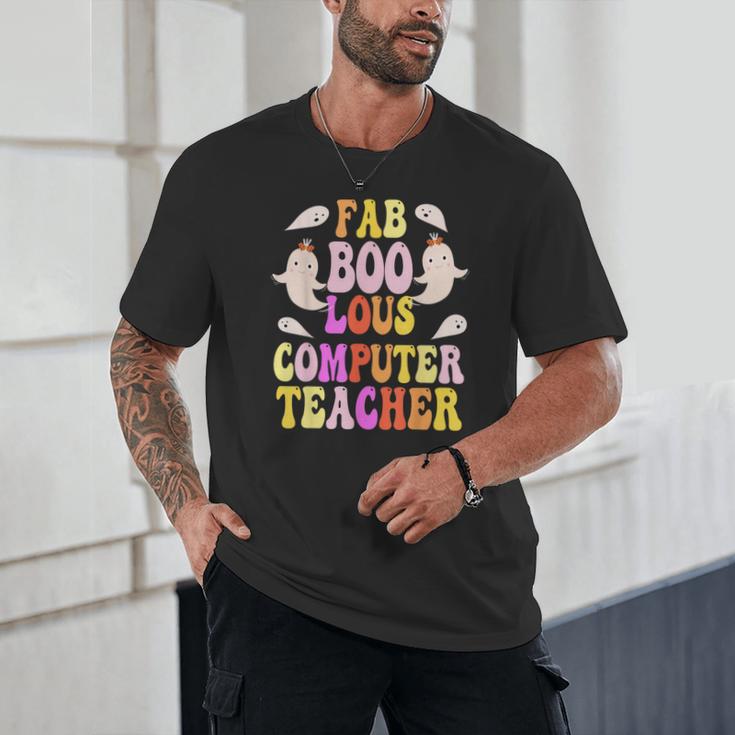 Faboolous COMPUTER TEACHER Costume This Is My Spooky Mom Dad Unisex T-Shirt, novelty gifts, funny gifts Faboolous COMPUTER TEACHER Costume This Is My Spooky Mom Dad Unisex T-Shirt, novelty gifts, funny gifts