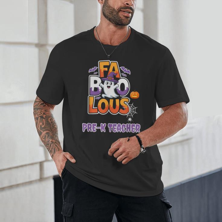 Fabulous Pre-K Teacher Halloween Costume Classroom Outfit Unisex T-Shirt, novelty gifts, funny gifts Fabulous Pre-K Teacher Halloween Costume Classroom Outfit Unisex T-Shirt, novelty gifts, funny gifts