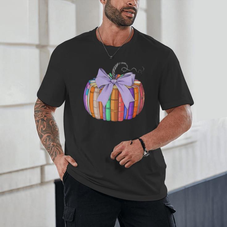 Fall Pumpkin Books Lover Halloween Teacher Teaching Staff Unisex T-Shirt, novelty gifts, funny gifts Fall Pumpkin Books Lover Halloween Teacher Teaching Staff Unisex T-Shirt, novelty gifts, funny gifts