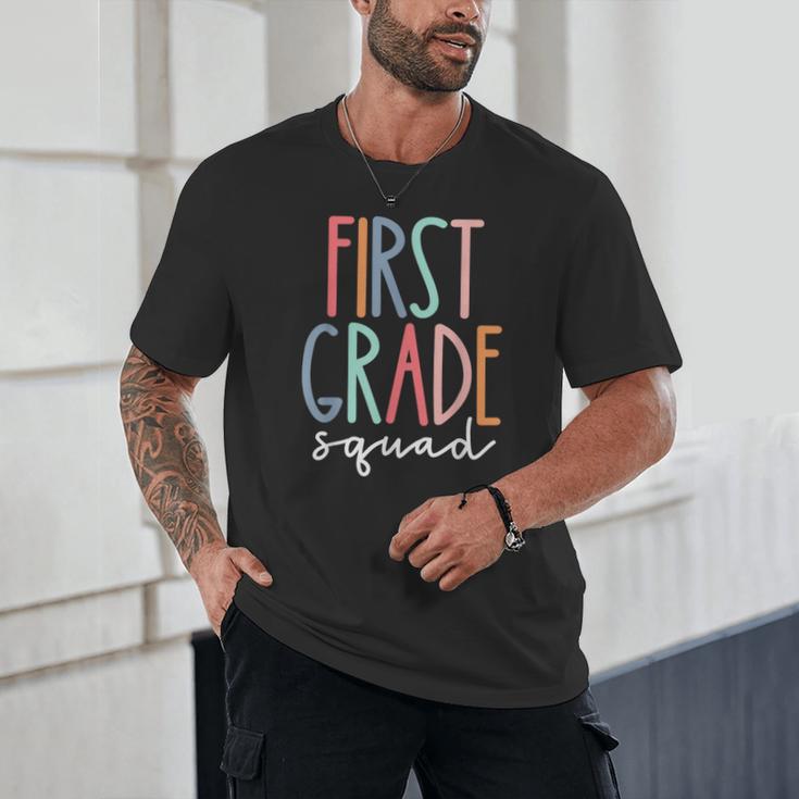 First Grade Squad 1st Grade Teacher Crew Back To School Team Unisex T-Shirt, novelty gifts, funny gifts First Grade Squad 1st Grade Teacher Crew Back To School Team Unisex T-Shirt, novelty gifts, funny gifts