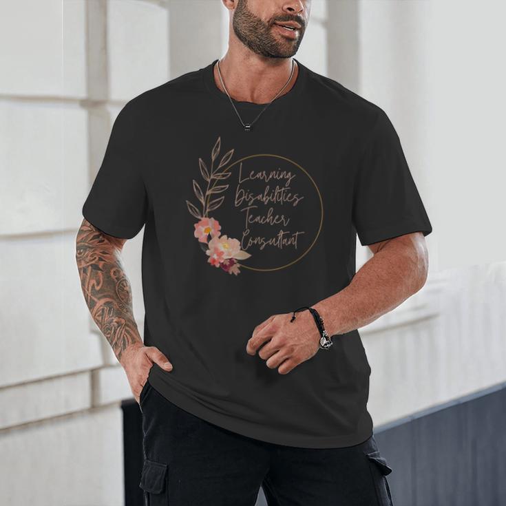 Floral Learning Disabilities Teacher Consultant SPED Teacher Unisex T-Shirt, novelty gifts, funny gifts Floral Learning Disabilities Teacher Consultant SPED Teacher Unisex T-Shirt, novelty gifts, funny gifts