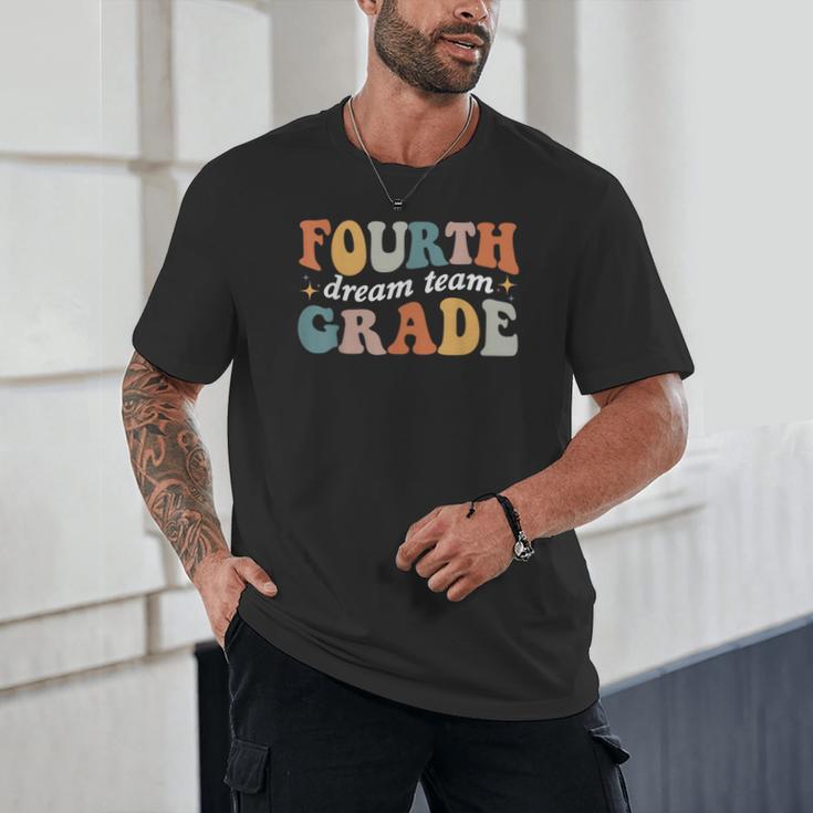 Fourth Grade Dream Team 4th Grade Teacher Back To School Unisex T-Shirt, novelty gifts, funny gifts Fourth Grade Dream Team 4th Grade Teacher Back To School Unisex T-Shirt, novelty gifts, funny gifts