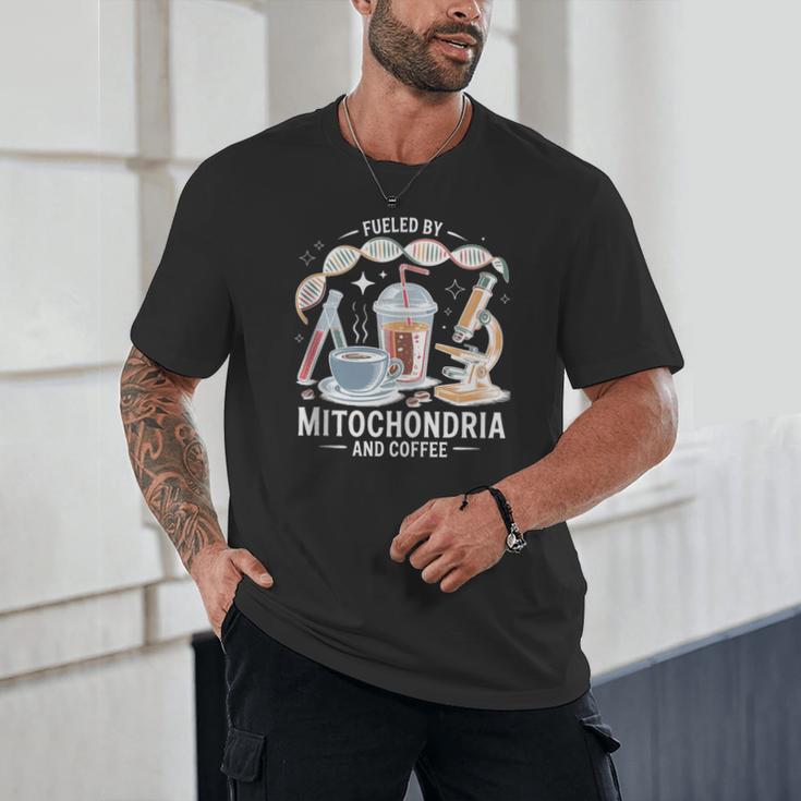 Fueled By Mitochondria Coffee Science Teacher Student Unisex T-Shirt, novelty gifts, funny gifts Fueled By Mitochondria Coffee Science Teacher Student Unisex T-Shirt, novelty gifts, funny gifts