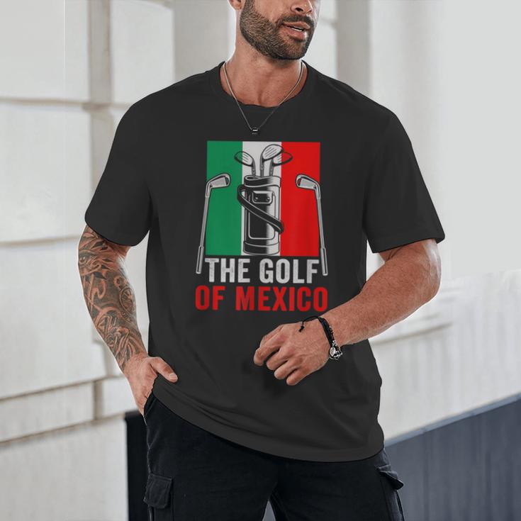 The Golf Of Mexico Golf Player Golf Teacher Golfer For Men Women Unisex T-Shirt, novelty gifts, funny gifts