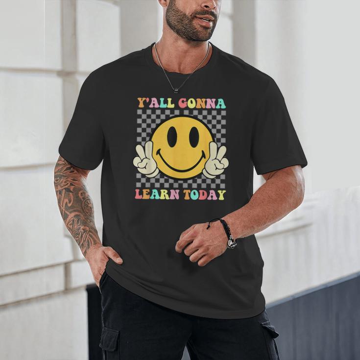 You All Gonna Learn Today Shirt Retro Groovy Teacher Life Unisex T-Shirt, novelty gifts, funny gifts You All Gonna Learn Today Shirt Retro Groovy Teacher Life Unisex T-Shirt, novelty gifts, funny gifts