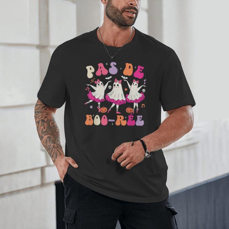 Halloween Dance Teacher Pas De Boo-Ree Ghost Ballet Dancer Unisex T-Shirt, novelty gifts, funny gifts Halloween Dance Teacher Pas De Boo-Ree Ghost Ballet Dancer Unisex T-Shirt, novelty gifts, funny gifts