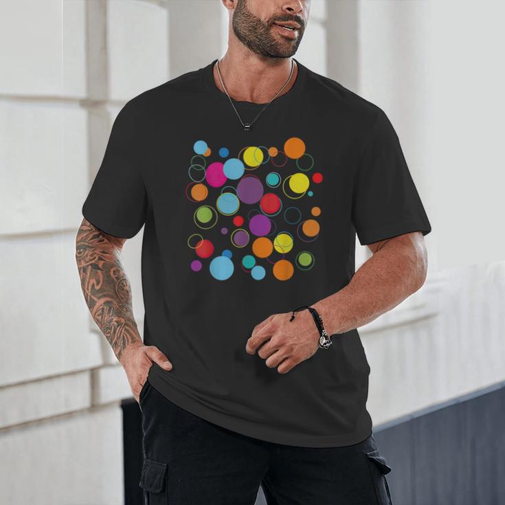 Happy Dot Day Colorful Polka Dot Art Teacher Student Kids Unisex T-Shirt, novelty gifts, funny gifts