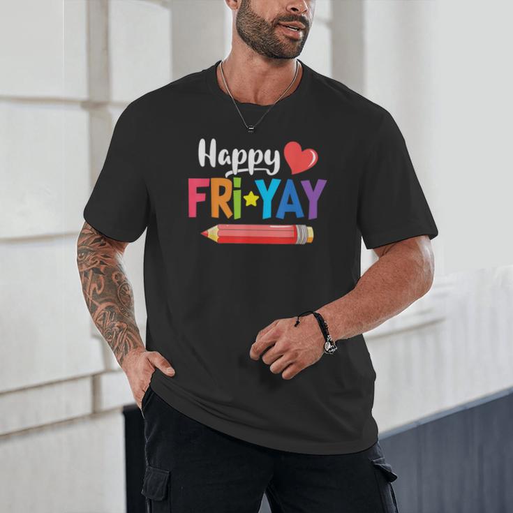 Happy Fri-Yay Friday Lovers Fun Teacher Life Weekend Unisex T-Shirt, novelty gifts, funny gifts Happy Fri-Yay Friday Lovers Fun Teacher Life Weekend Unisex T-Shirt, novelty gifts, funny gifts