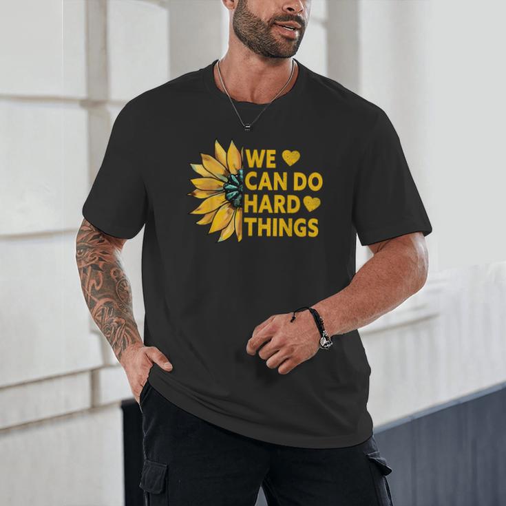 We Can Do Hard Things Kids Teacher Back To School Unisex T-Shirt, novelty gifts, funny gifts We Can Do Hard Things Kids Teacher Back To School Unisex T-Shirt, novelty gifts, funny gifts