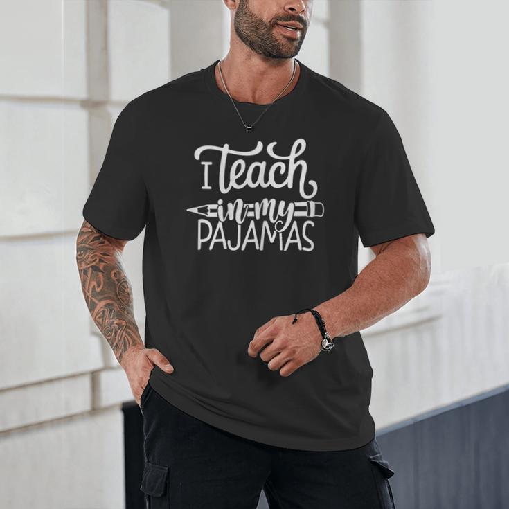 Homeschool Mom Teacher I Teach In My Pajamas For Women Unisex T-Shirt, novelty gifts, funny gifts Homeschool Mom Teacher I Teach In My Pajamas For Women Unisex T-Shirt, novelty gifts, funny gifts