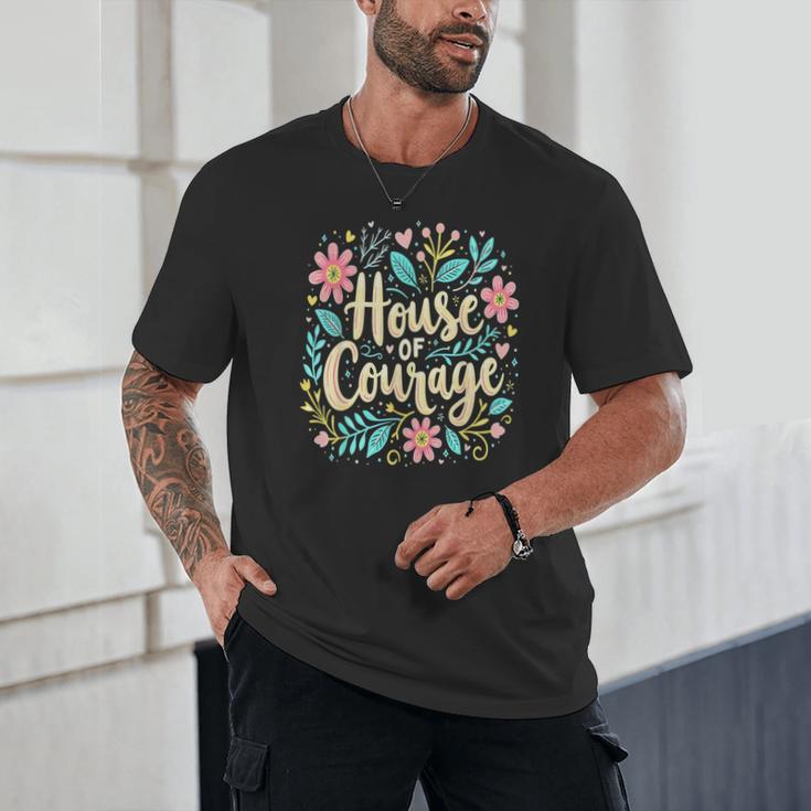 House Of Courage Flowers RCA School Teacher Student Tee Unisex T-Shirt, novelty gifts, funny gifts House Of Courage Flowers RCA School Teacher Student Tee Unisex T-Shirt, novelty gifts, funny gifts