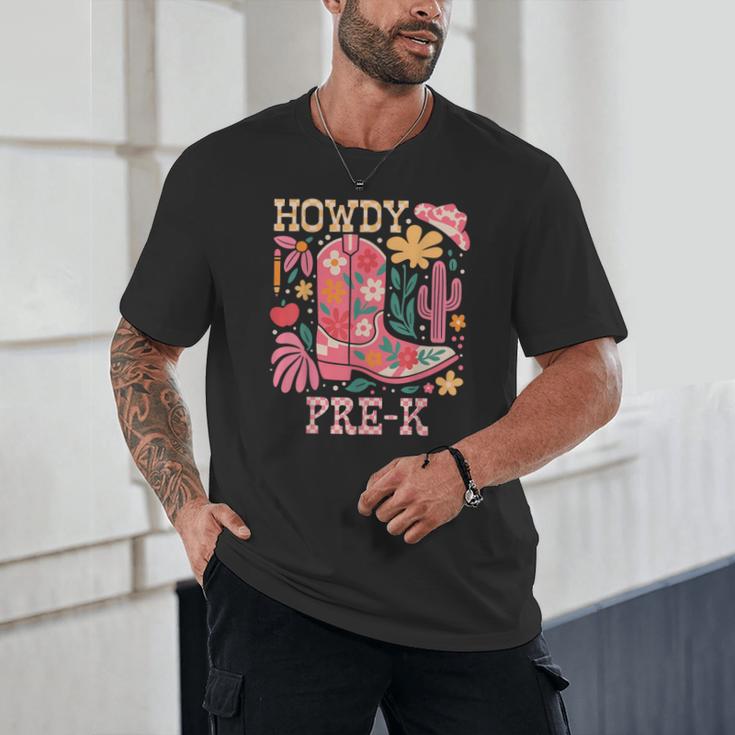 Howdy Pre-K Cowgirls Teacher Back To School Unisex T-Shirt, novelty gifts, funny gifts Howdy Pre-K Cowgirls Teacher Back To School Unisex T-Shirt, novelty gifts, funny gifts
