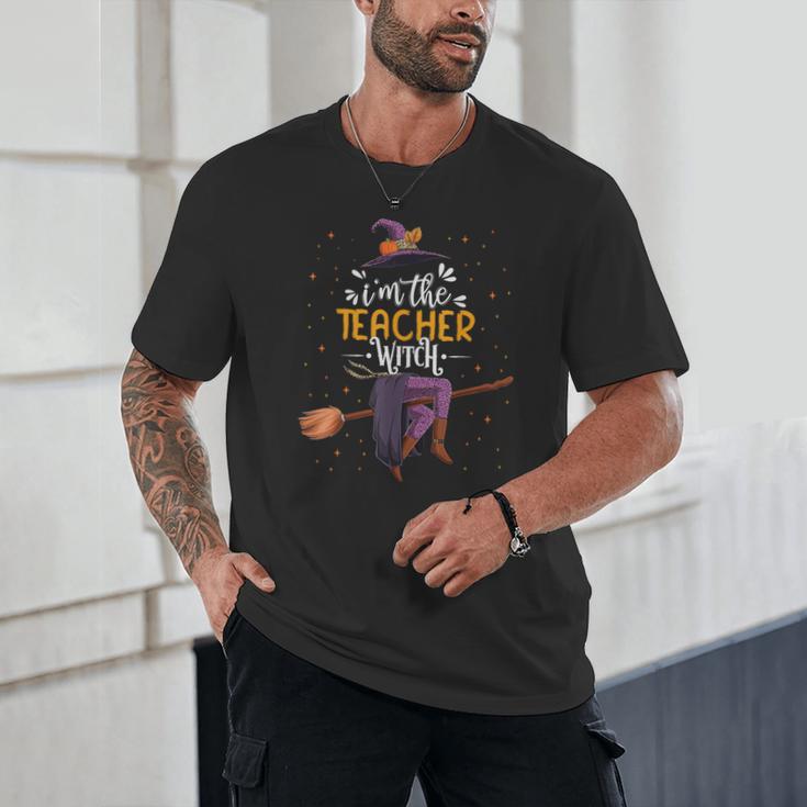 Im The Teacher Witch Halloween Matching Group Costume Unisex T-Shirt, novelty gifts, funny gifts Im The Teacher Witch Halloween Matching Group Costume Unisex T-Shirt, novelty gifts, funny gifts