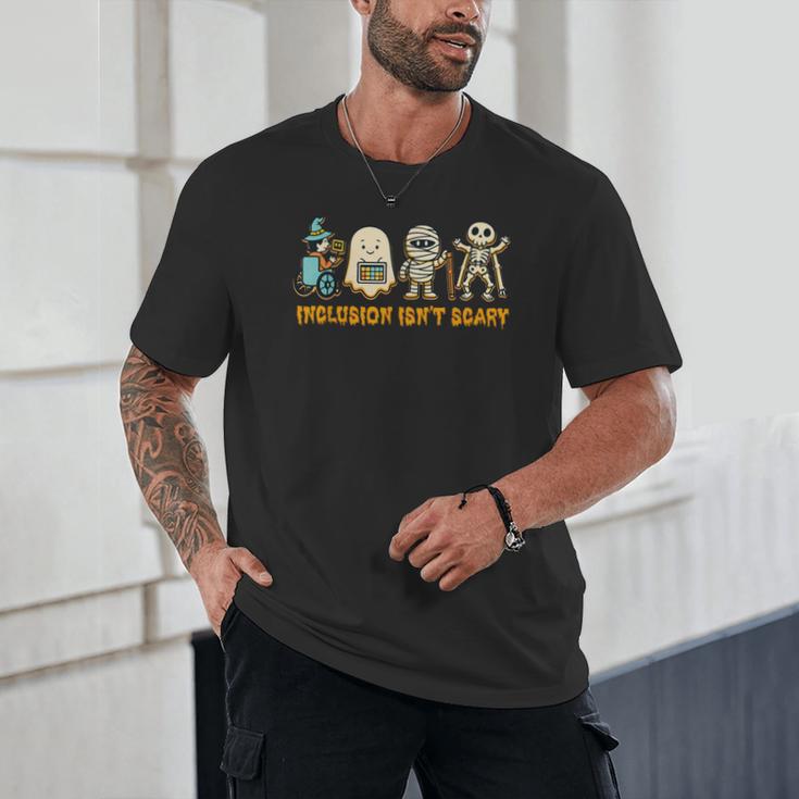 Inclusion Isn't Scary Halloween Sped Teacher Women Men Unisex T-Shirt, novelty gifts, funny gifts Inclusion Isn't Scary Halloween Sped Teacher Women Men Unisex T-Shirt, novelty gifts, funny gifts