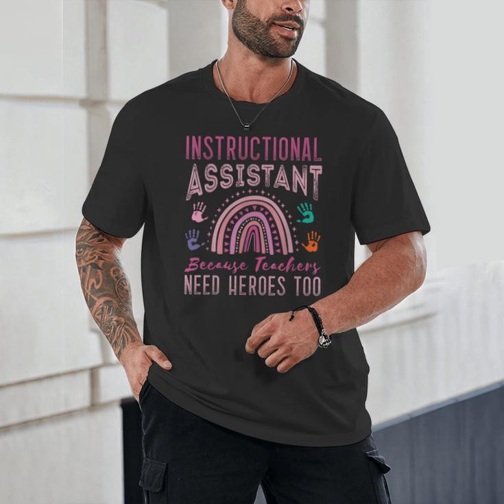 Instructional Assistant Because Teacher Need Hero Learning Unisex T-Shirt, novelty gifts, funny gifts Instructional Assistant Because Teacher Need Hero Learning Unisex T-Shirt, novelty gifts, funny gifts