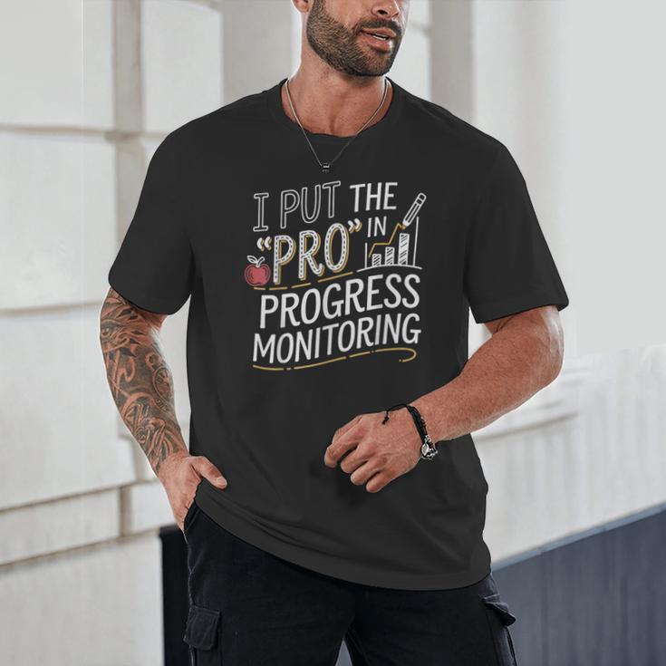 Intervention Teacher Progress Monitoring Intervention Unisex T-Shirt, novelty gifts, funny gifts