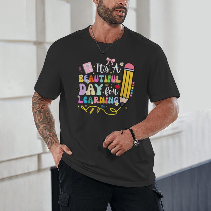 It's Beautiful Day For Learning Teacher Students Girls Boys Unisex T-Shirt, novelty gifts, funny gifts It's Beautiful Day For Learning Teacher Students Girls Boys Unisex T-Shirt, novelty gifts, funny gifts