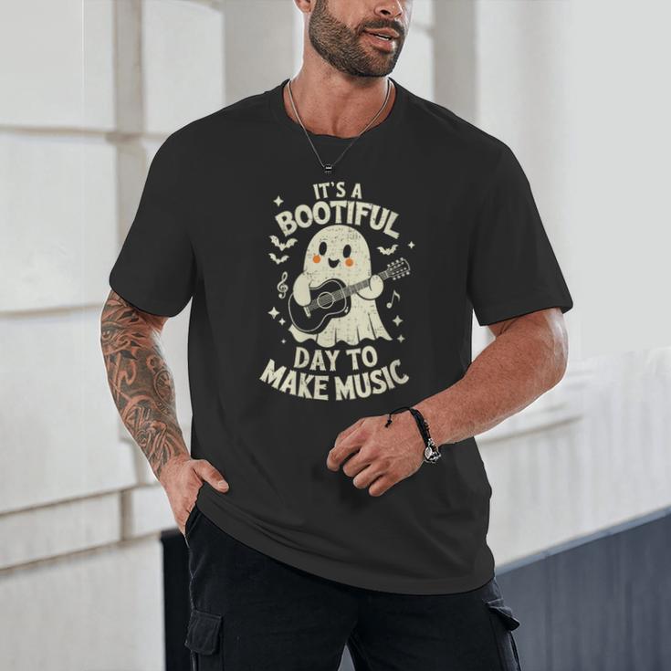 It's A Bootiful Day To Make Music Halloween Music Teacher Unisex T-Shirt, novelty gifts, funny gifts It's A Bootiful Day To Make Music Halloween Music Teacher Unisex T-Shirt, novelty gifts, funny gifts