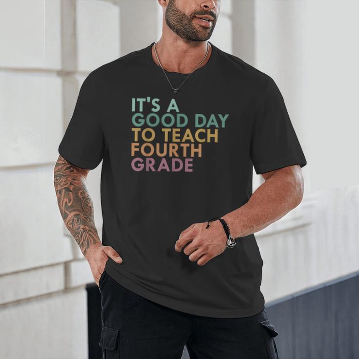 It's A Good Day To Teach Fourth Grade 4th Grade Teacher Unisex T-Shirt, novelty gifts, funny gifts It's A Good Day To Teach Fourth Grade 4th Grade Teacher Unisex T-Shirt, novelty gifts, funny gifts