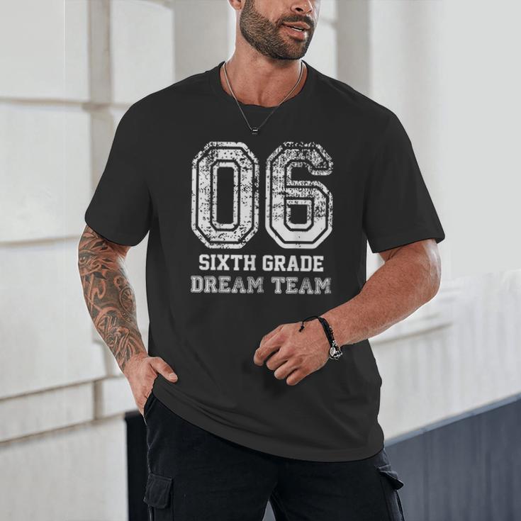 Kids Hello Sixth Back To School 6th Grade Dream Team Teacher Unisex T-Shirt, novelty gifts, funny gifts Kids Hello Sixth Back To School 6th Grade Dream Team Teacher Unisex T-Shirt, novelty gifts, funny gifts