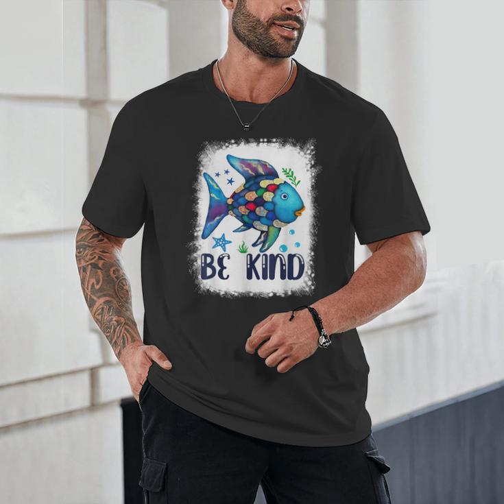 Be Kind Rainbow Fish Teacher Life Back To School Teaching Men Women Unisex T-Shirt, novelty gifts, funny gifts Be Kind Rainbow Fish Teacher Life Back To School Teaching Men Women Unisex T-Shirt, novelty gifts, funny gifts