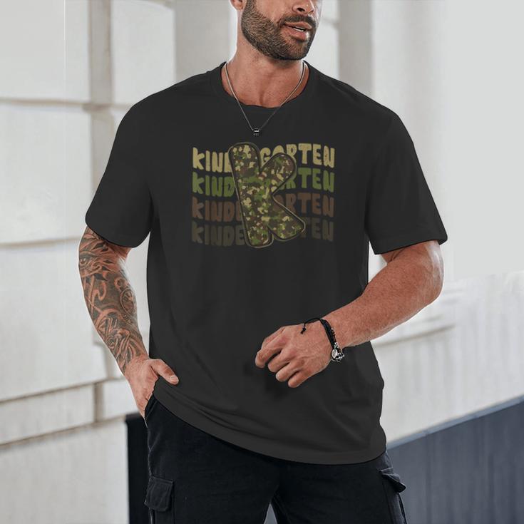 Kindergarten Camo Camouflage Boy Teacher Back To School Unisex T-Shirt, novelty gifts, funny gifts Kindergarten Camo Camouflage Boy Teacher Back To School Unisex T-Shirt, novelty gifts, funny gifts