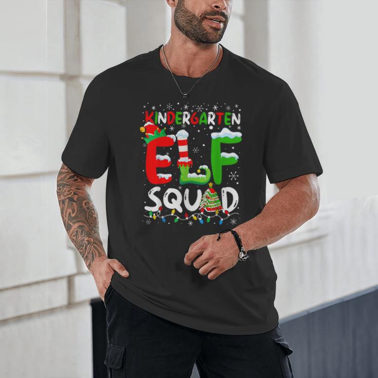 Kindergarten ELF Squad Christmas ELF Student Teacher Men Women Kids Unisex T-Shirt, novelty gifts, funny gifts