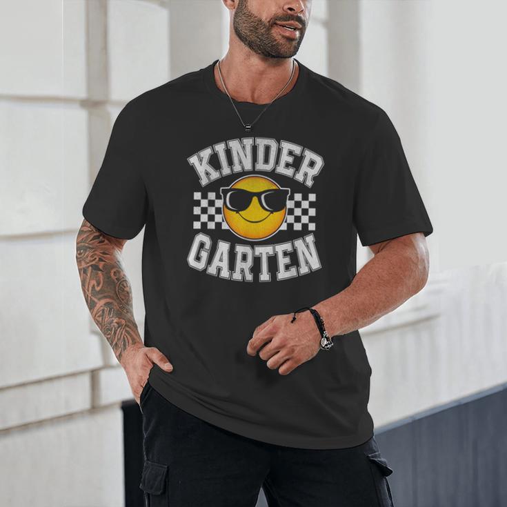 Kindergarten Teacher First Day Of Kinder Back To School Unisex T-Shirt, novelty gifts, funny gifts Kindergarten Teacher First Day Of Kinder Back To School Unisex T-Shirt, novelty gifts, funny gifts
