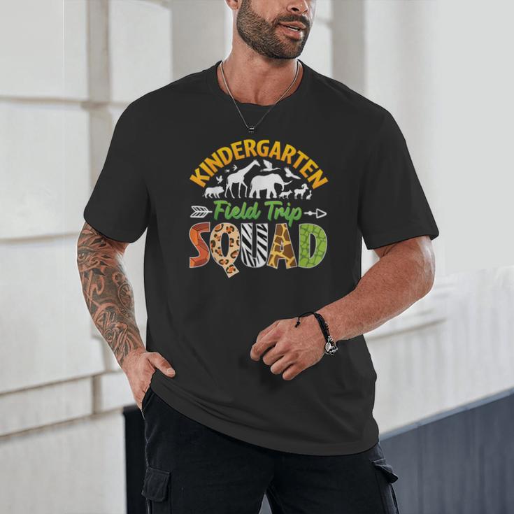 Kindergarten Zoo Field Trip Squad Matching Teacher Students Unisex T-Shirt, novelty gifts, funny gifts Kindergarten Zoo Field Trip Squad Matching Teacher Students Unisex T-Shirt, novelty gifts, funny gifts