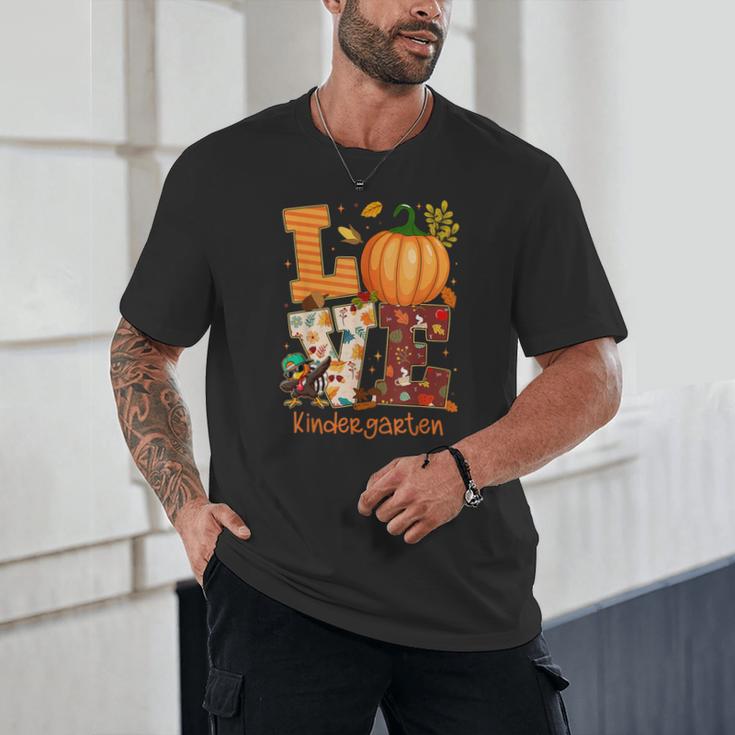 Love Kindergarten Teacher Turkey Thanksgiving Autumn Fall Unisex T-Shirt, novelty gifts, funny gifts Love Kindergarten Teacher Turkey Thanksgiving Autumn Fall Unisex T-Shirt, novelty gifts, funny gifts