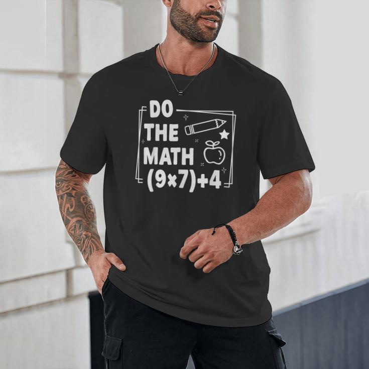 Do The Math 67 Meme PEMDAS Elementary Teacher Joke Unisex T-Shirt, novelty gifts, funny gifts
