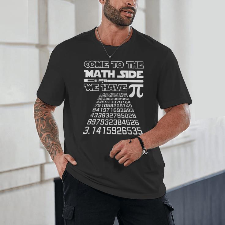 Come To The Math Side We Have Pie Shirt Pi Day Teacher Unisex T-Shirt, novelty gifts, funny gifts Come To The Math Side We Have Pie Shirt Pi Day Teacher Unisex T-Shirt, novelty gifts, funny gifts