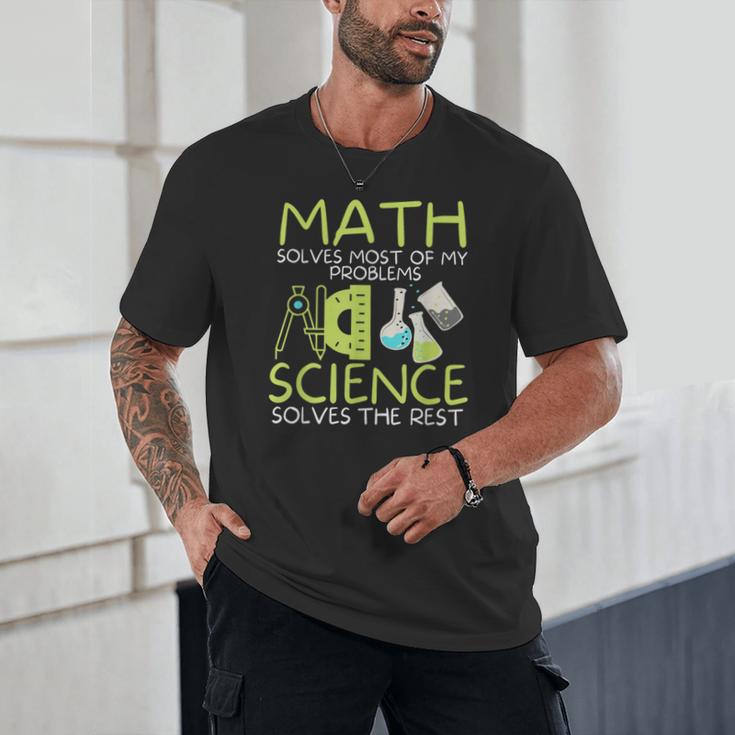 Math Solves Most Of My Problems Science Math Science Teacher Unisex T-Shirt, novelty gifts, funny gifts Math Solves Most Of My Problems Science Math Science Teacher Unisex T-Shirt, novelty gifts, funny gifts