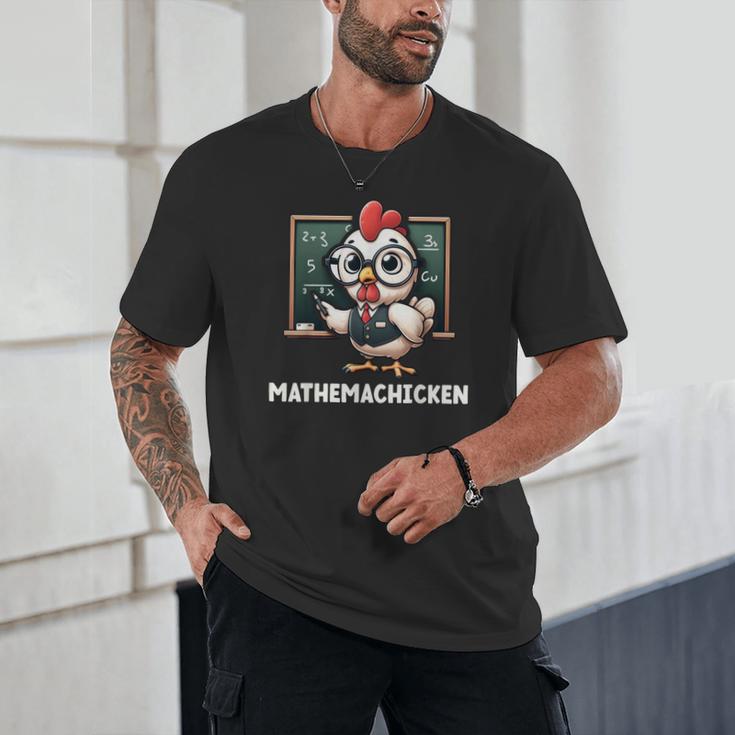 Math Teacher Chicken Mathemachicken Pun Unisex T-Shirt, novelty gifts, funny gifts Math Teacher Chicken Mathemachicken Pun Unisex T-Shirt, novelty gifts, funny gifts