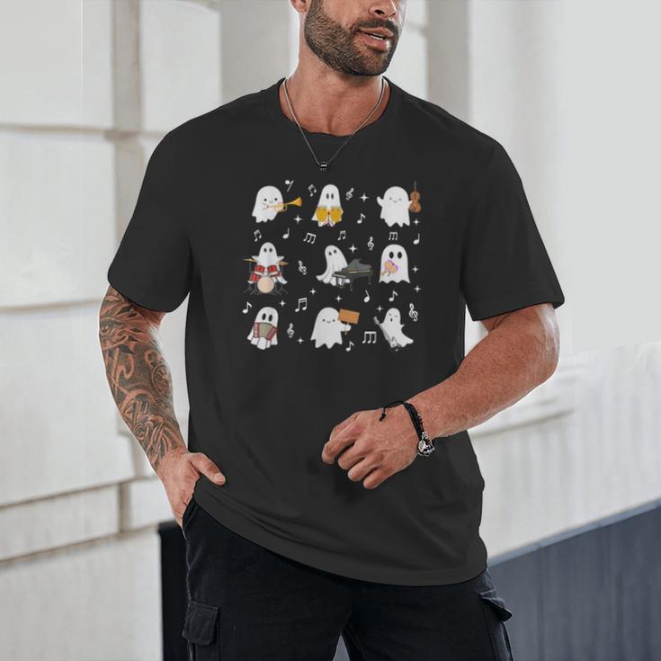 Music Teacher Halloween Music Teacher Education Unisex T-Shirt, novelty gifts, funny gifts
