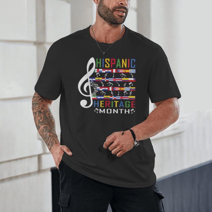 Music Teacher Kid National Hispanic Heritage Month Unisex T-Shirt, novelty gifts, funny gifts Music Teacher Kid National Hispanic Heritage Month Unisex T-Shirt, novelty gifts, funny gifts