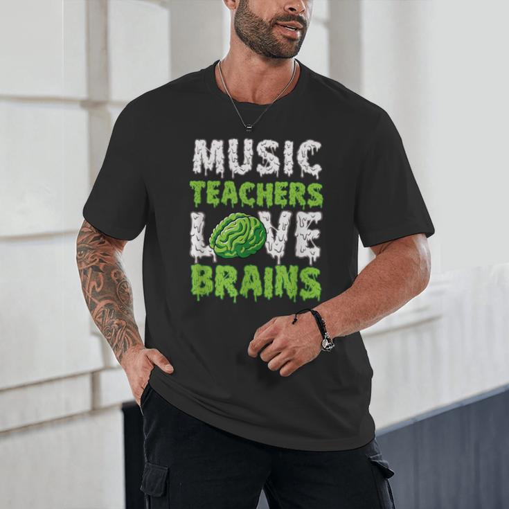 Music Teachers Love Brains Cute Teaching Halloween Unisex T-Shirt, novelty gifts, funny gifts Music Teachers Love Brains Cute Teaching Halloween Unisex T-Shirt, novelty gifts, funny gifts
