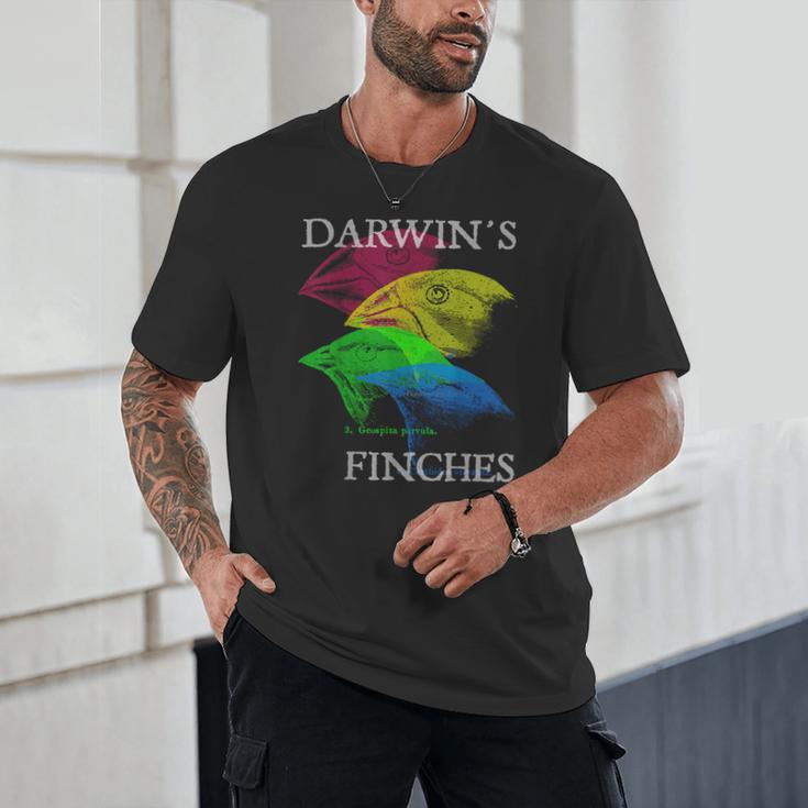 Nerdy Darwin's Finches Evolution Science Biology Teacher Unisex T-Shirt, novelty gifts, funny gifts Nerdy Darwin's Finches Evolution Science Biology Teacher Unisex T-Shirt, novelty gifts, funny gifts
